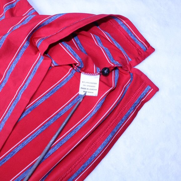 Walter Hagen Golf Polo Shirt Mens Red Short Sleeve Regular Fit XL - Picture 4 of 8